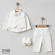Комплект для хрещення Pugi Baby для хлопчика КП 2100