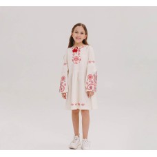 Сукня дитяча ПЛ 379 Льон