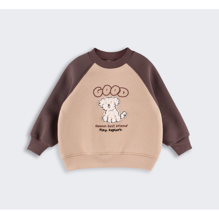 Осінній костюм Bembi КС 869, трикотаж шардон